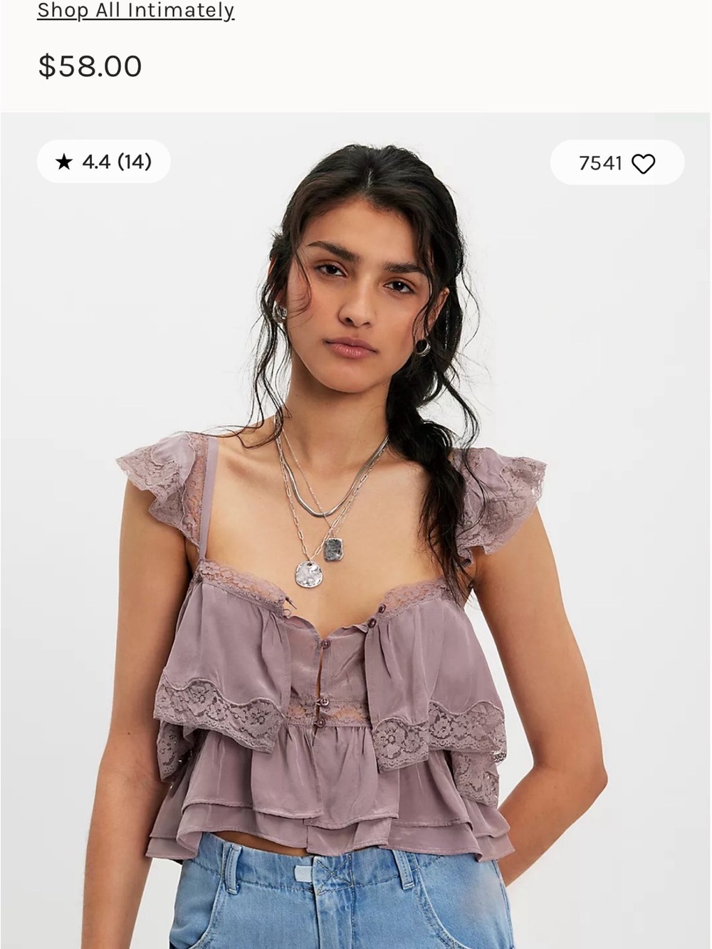 Free People Intimately How Sweet Is It Cami